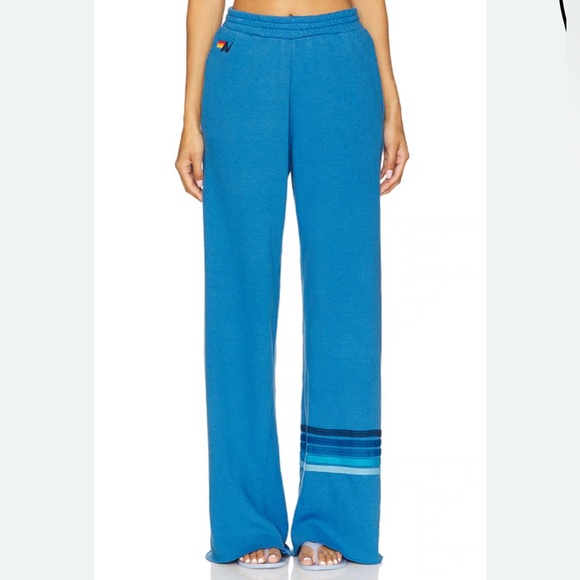 RUGBY STITCH WIDE LEG POCKET SWEATPANTS